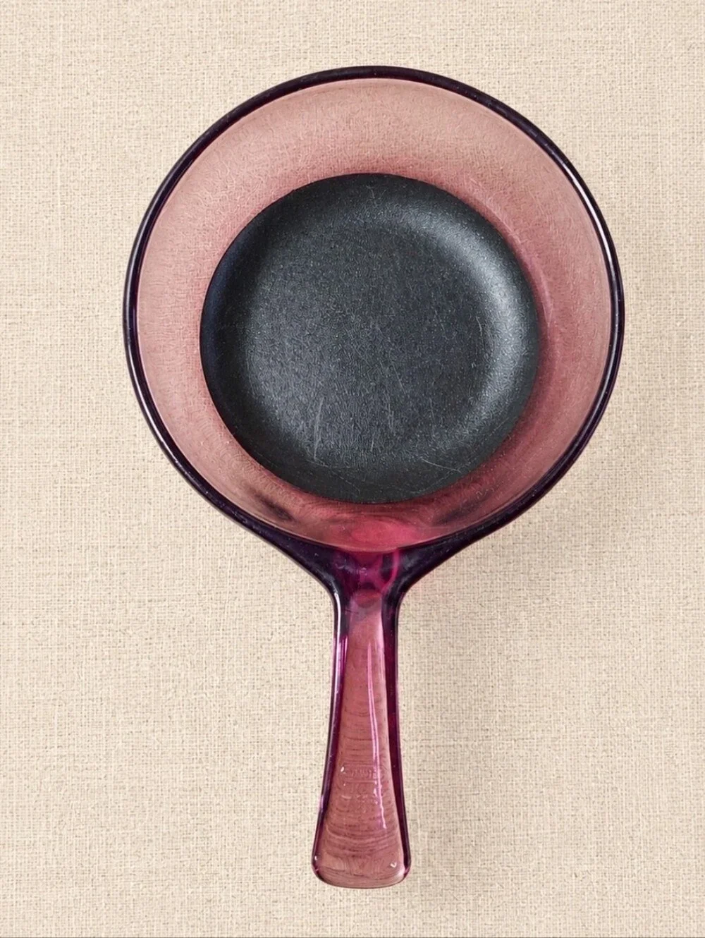 Vintage Corning Visions Cranberry 6